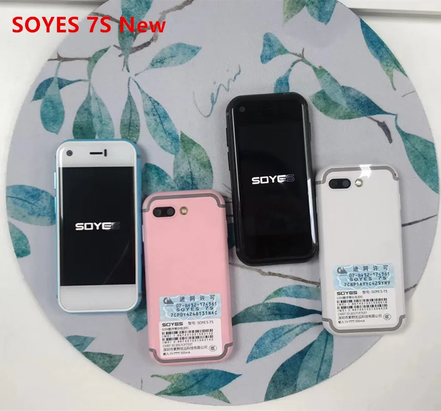 SOYES XS / XS11 /7S Android Mini Smartphone Quad Core Dual Sim Wifi Unlock Small Mobile Phone Google Play Store Free Case images - 6
