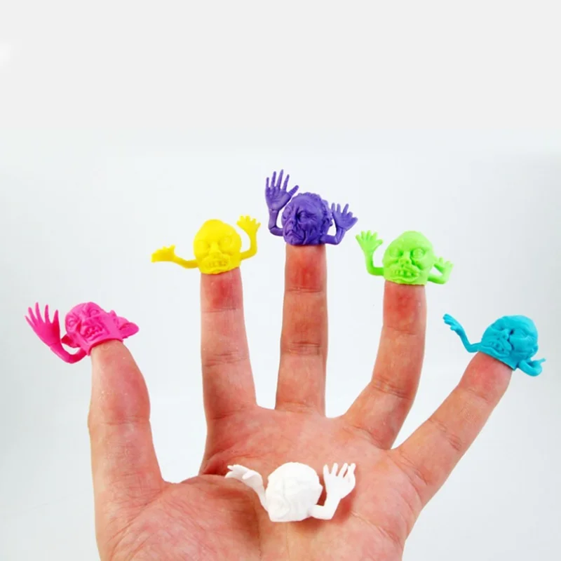 5 шт./лот мини пальчиковые куклы антистресс Развивающие игрушки для детей история