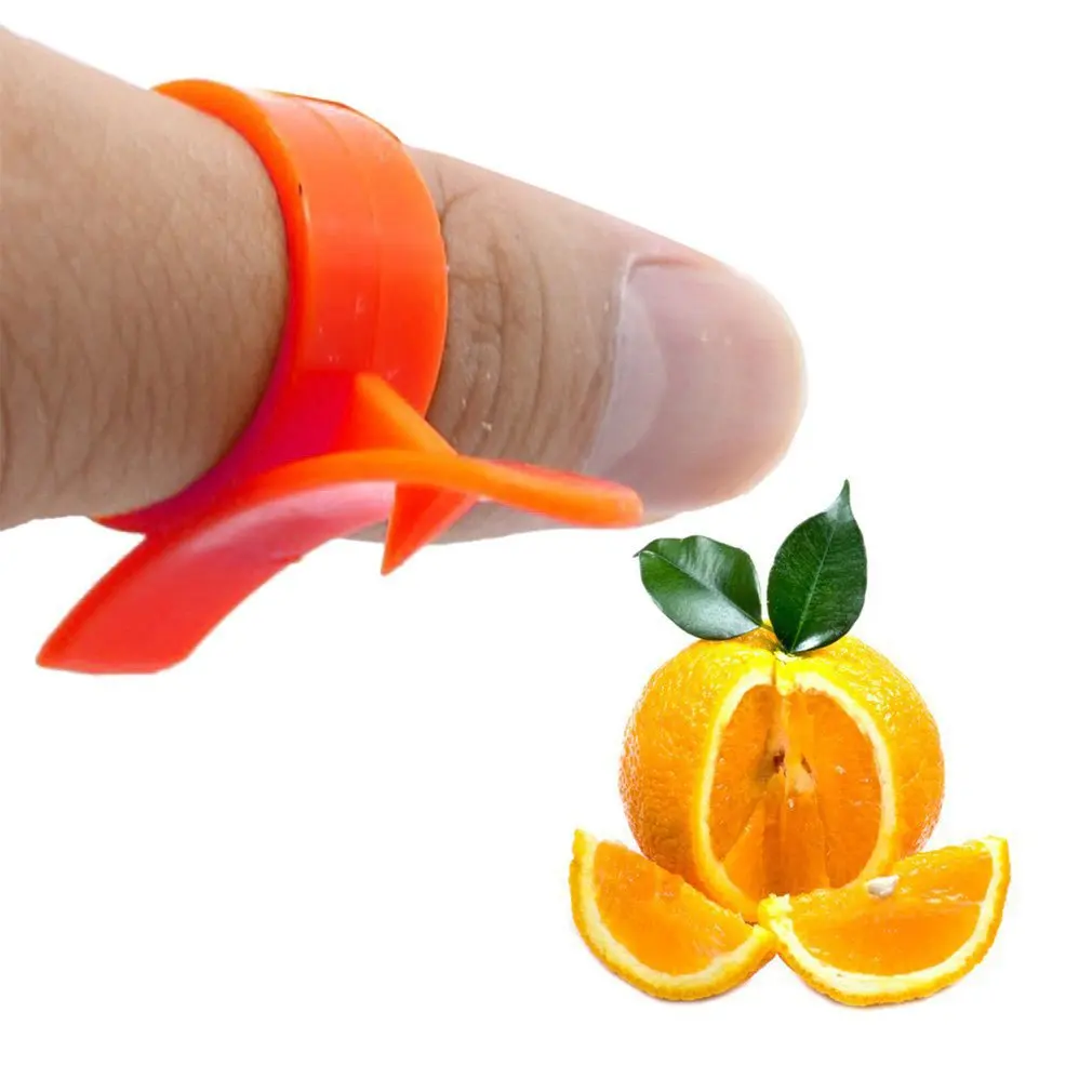 Creative Snail Shape Orange Peeler Parer Finger Type Peel Remover Lemon Opening Device Kitchen Gadgets Tools | Дом и сад