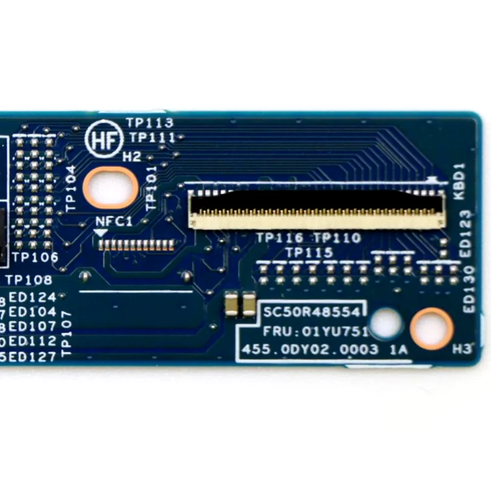 new original for lenovo thinkpad x1 extreme 1st gen p1 gen 1 keyboard cards small board fru 01yu751 free global shipping