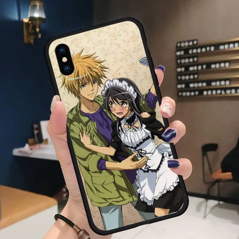 

Maid Sama Japan anime Phone Case for iPhone 11 12 pro XS MAX 8 7 6 6S Plus X 5S SE 2020 XR