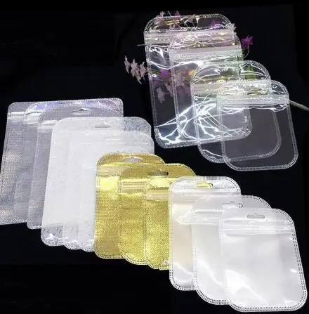 50 шт./лот бесплатная доставка Мини пакеты на молнии Пластиковые Упаковочные