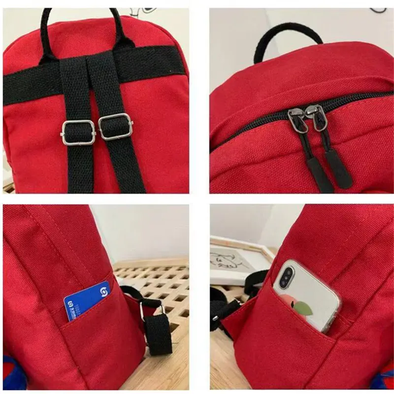 

Fashion backpack fashion brand design boys and girls backpack cartoon cute funny backpack birthday gift