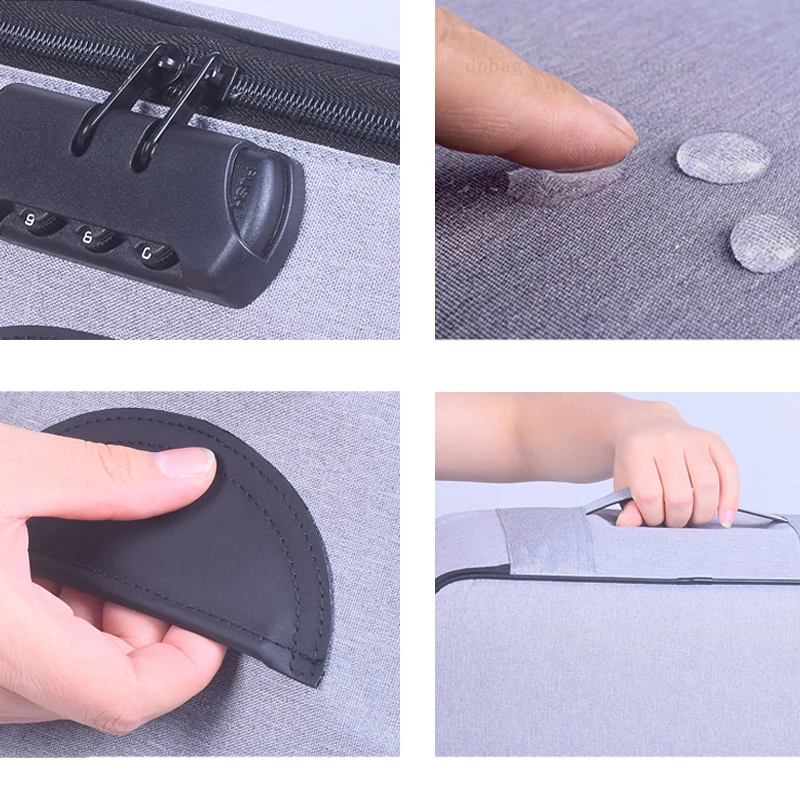 Органайзер для хранения электронных кабелей двухслойная сумка аксессуаров