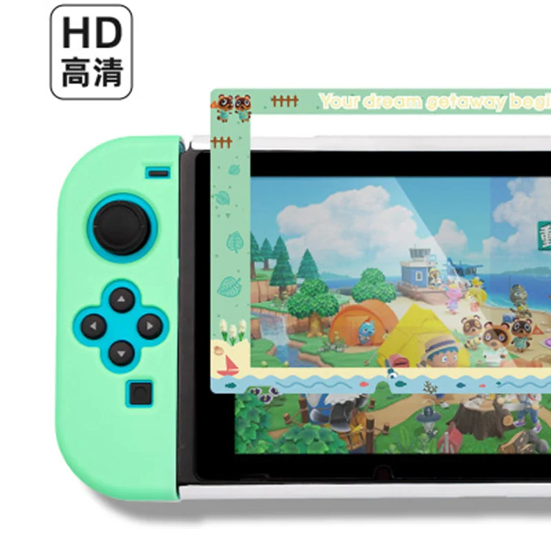 Закаленное стекло 9H защита экрана для глаз Nintendo Switch аксессуары | Электроника