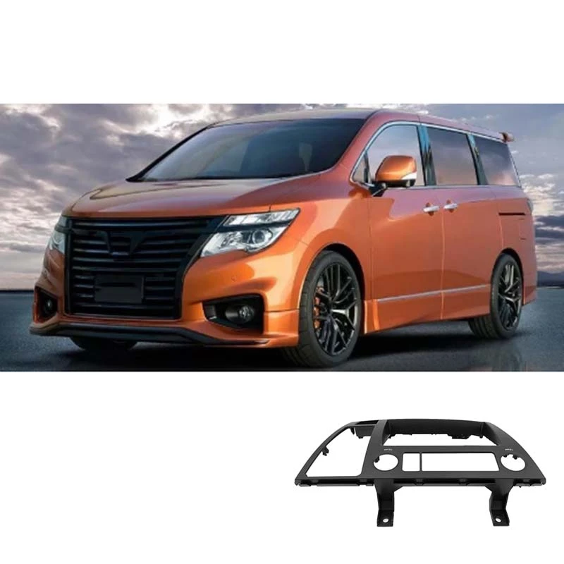 Для Nissan Elgrand 2004-2007 автомобиля 2Din o панель модификации DVD навигации рамка Fascias