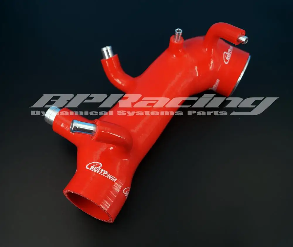 Силиконовый Впускной индукционный шланг/труба для IMPREZA WRX STi GDA/GDB VER7/8/9 красный |