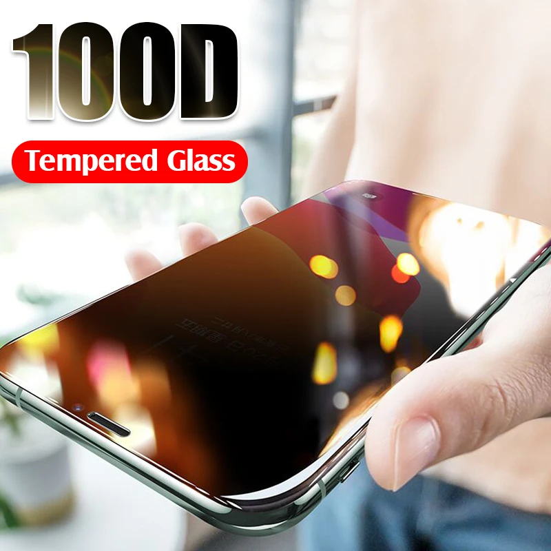 100D изогнутое закаленное стекло полное покрытие для IPhone 11 Pro Max XR XS X защитная пленка для экрана для IPhone 8 7 6 Plus защитное стекло