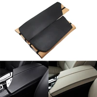 car center console armrest cover case microfiber leather protection trim for bmw 5 series f18 2011 2012 2013 2014 2015 2016 2017