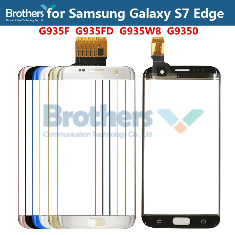 Фото Сенсорный экран для Samsung Galaxy S7 Edge, дигитайзер, телефонная панель G9350, G935, G935F, сенсорный экран для Samsung S7 Edge, запасные части №1