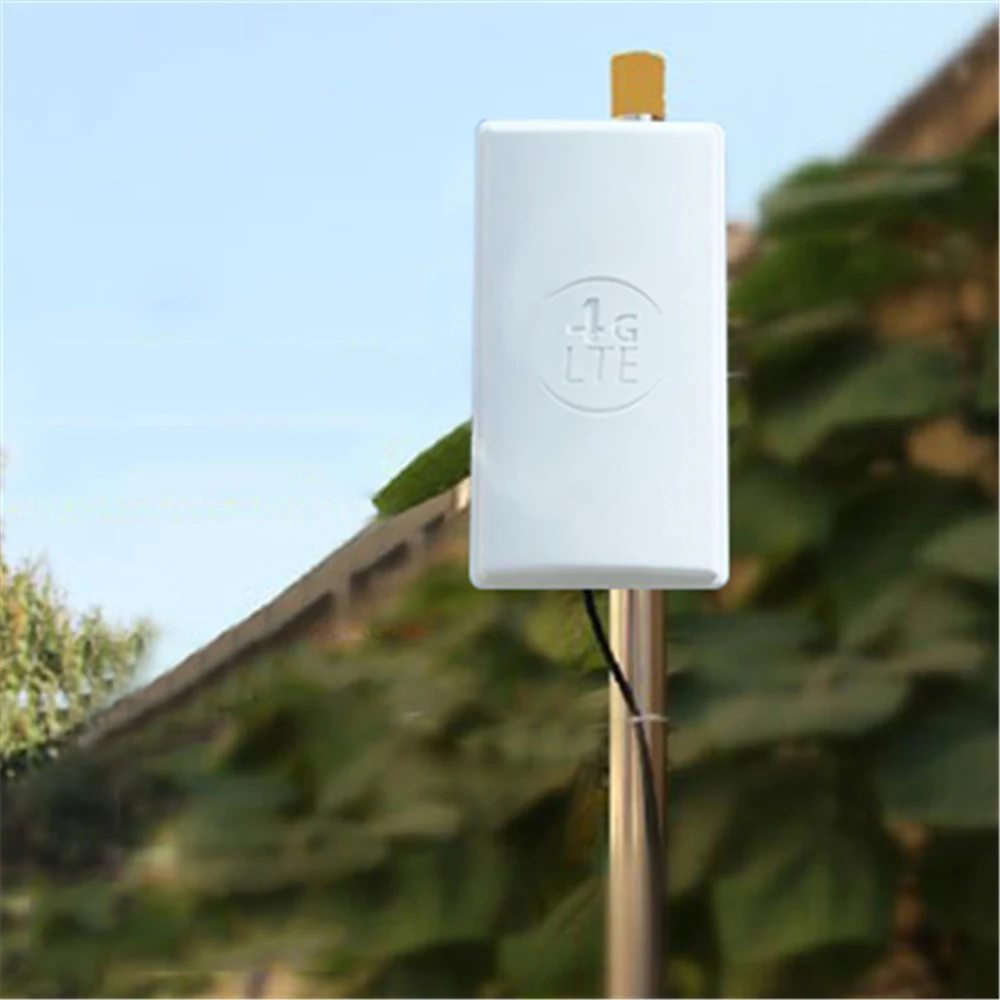 24dBi наружная 4G LTE MIMO antennaLTE двойная поляризация панельная антенна двойной SMA разъем 5 м кабель для huawei 4G маршрутизатор