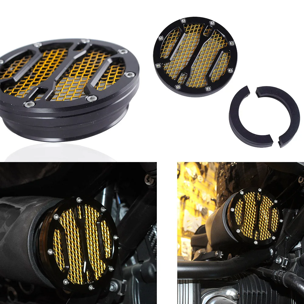 Запчасти для мотоциклов RNINET 2015 2016 CNC воздушный фильтр воздухозаборника сетчатая
