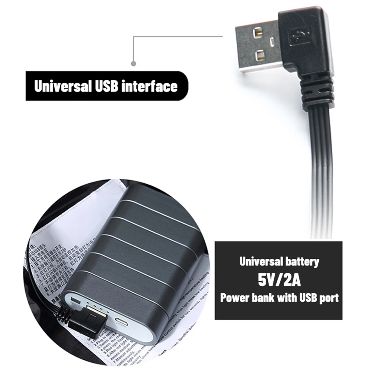 

915 Child Heating Vest USB Charging Winter Jacket Electric Flexible Smart Heated Cotton Cloth for Outdoor Kids Running