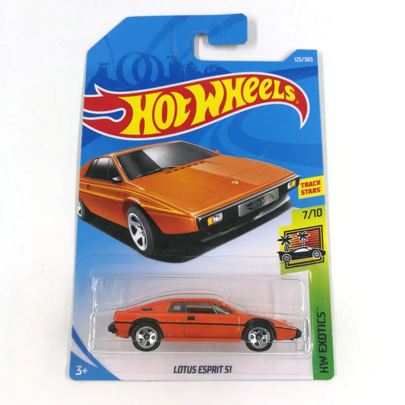Горячие колеса автомобили LOTUS ESPRIT S1 1/64 Металл литой модели моделирования