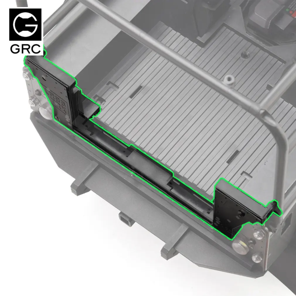 

GRC For Trx4 Front And Rear Car Shell Hidden Lock Boot Cover Modification Half Pickup Car Assembly Easy Installation