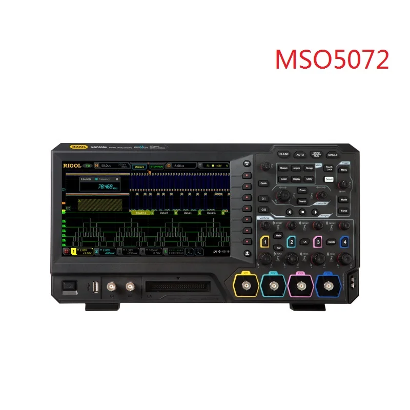 Цифровой осциллограф RIGOL MSO5072 двухканальный 2 Гвыб/с 70 м HzDigital|Осциллографы| |