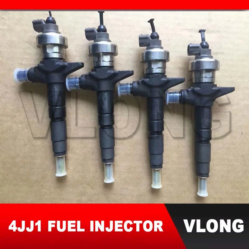 4 шт. Новый инжектор дизельного двигателя 095000-6980 8-98011604-1 8-98011604-5 для ISUZU DMAX 4JJ1