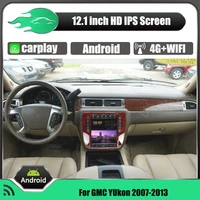 12 1 inch android radio car gps navigation for gmc yukon chevrolet tahoechevrolet silverado 2007 2013 auto stereo hd screen