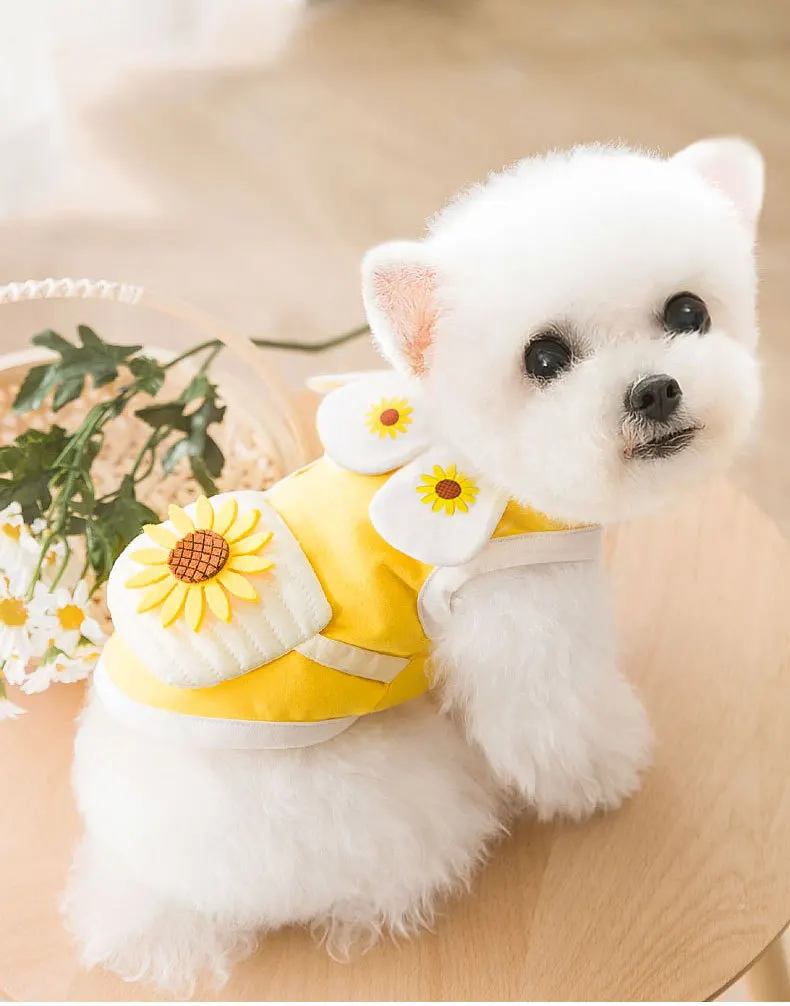 

Cute Dog Clothes Small XS-XXL Simple Puppy Accessory Cat Pet Vest Solid Summer Clothes Dog Shirt