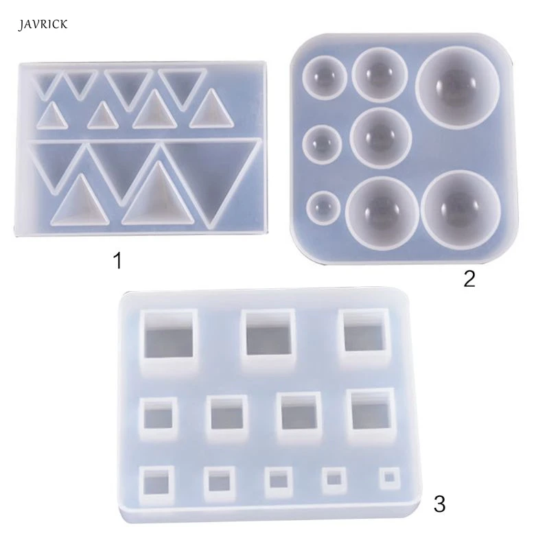 Силиконовая форма для самостоятельного изготовления серег подвесок УФ-формы