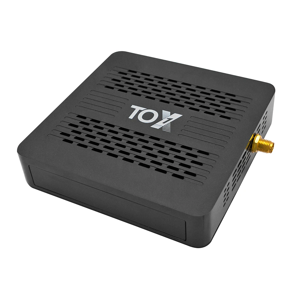 

Smart TV Box WiFi Bluetooth 4K HD Set-Top Box Quad-Core Android 9.0 4+32GB for TOX1 Household Television Playing Decoration