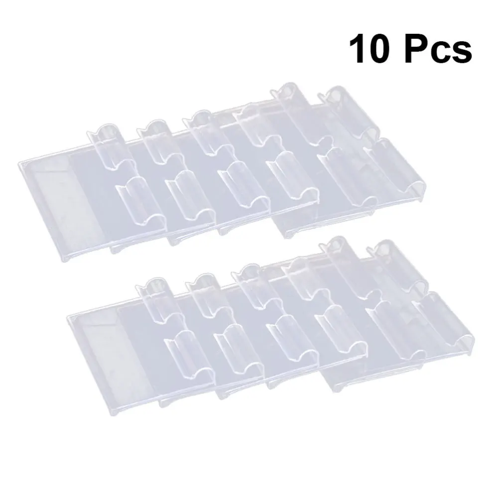 

30PCS Sign Label Holder Wire Shelf Retail Price Tag Label Merchandise Sign Display Holder Stand
