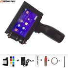 Термопринтер для струйного принтера, 25,4 мм, QR-код партии, изменяемая Дата, изменяемый номер, логотип, Дата истечения срока годности, портативный ручной струйный принтер