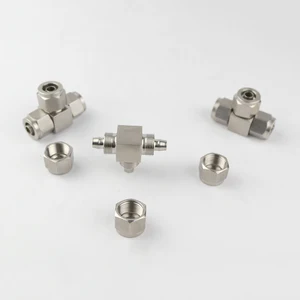 Тройник 3 способа 681012 мм OD полиуретановая трубка пневматический быстроразъемный соединитель из нержавеющей стали для шланга 304