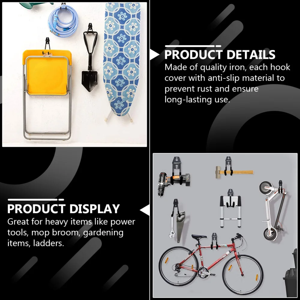 3 шт. сверхмощные крючки для садоводства|Крючки и направляющие| |