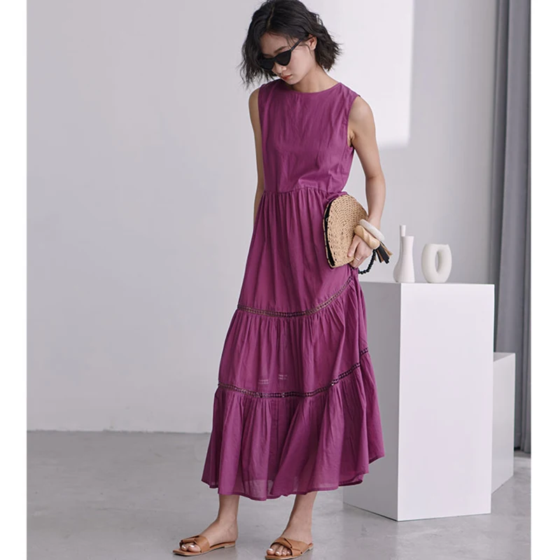 Повседневное длинное летнее женское платье 2019 богемное сексуальное без рукавов