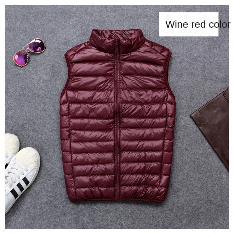 2022 New Fashion Men's Vest Loose Spring And Winter Goose Light Feather Jacket Coat Free Shipping Best Mens Clothing Jackets