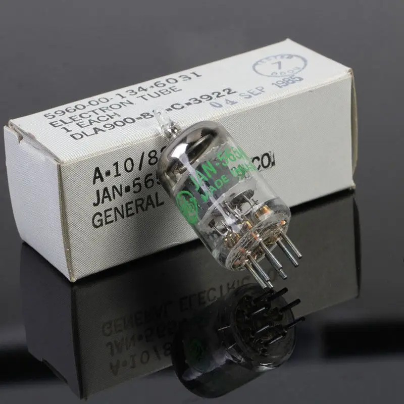 Обновленная труба США GE 5654 Вт GE5654W 6J1 / 6m1 EF95 403A 6AK5 403B CV4010 | Строительство и ремонт