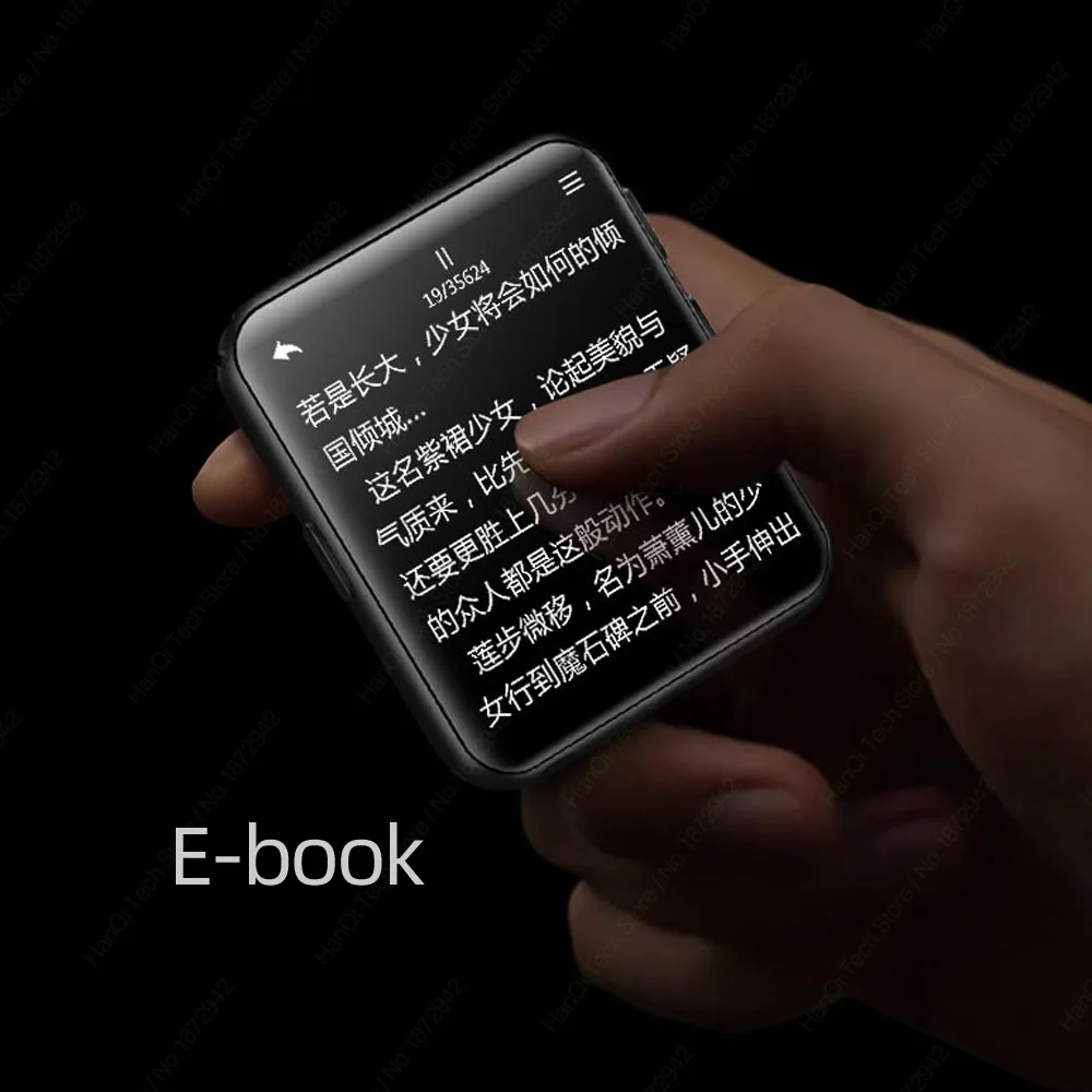 BENJIE K1 полный сенсорный экран Bluetooth MP3 плеер с fm-радио, рекордер, электронная книга портативный аудио 8 Гб 16 Гб мини клип музыкальный плеер