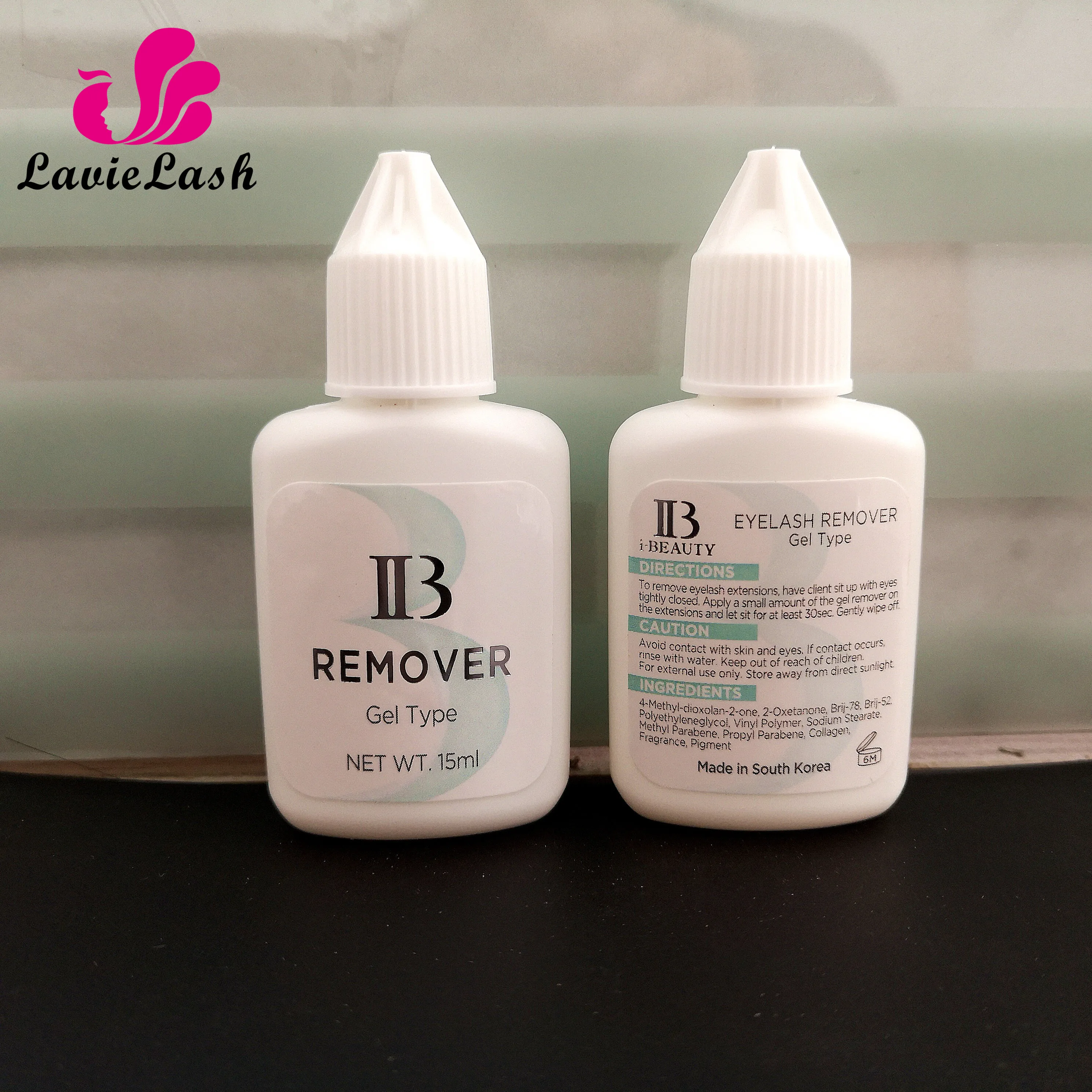 2 бутылки Корея ibeauty IB прозрачный гель для снятия клея индивидуального