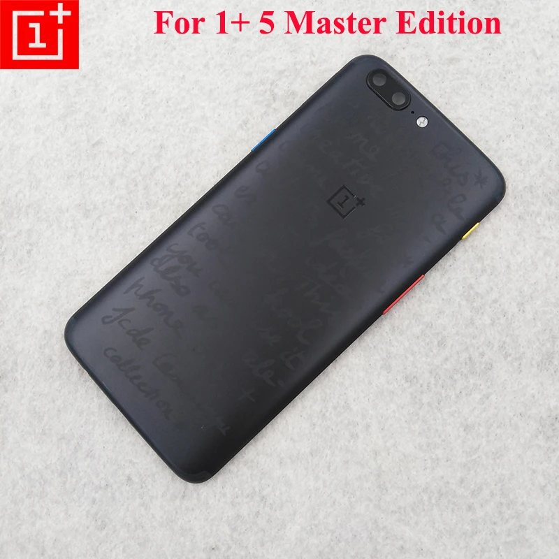 

100% оригинал, Oneplus 5 1 + 5 A5000, задняя крышка для аккумулятора, чехол для задней панели, запасные части для ремонта, мастер издание и объектив для ...