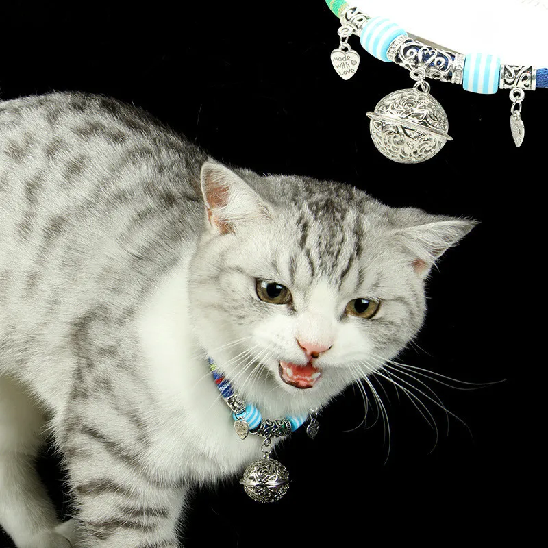 Ошейник для домашних животных милый аксессуар в японском стиле кошек ошейник с