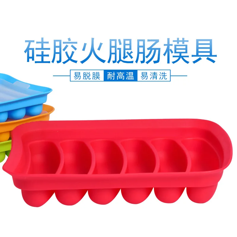 

Lid Silica Gel Ham Cavity Silica Gel Cake Bakery Silica Gel Sausage Mould DIY baking tools for cakes silicone molds decorating