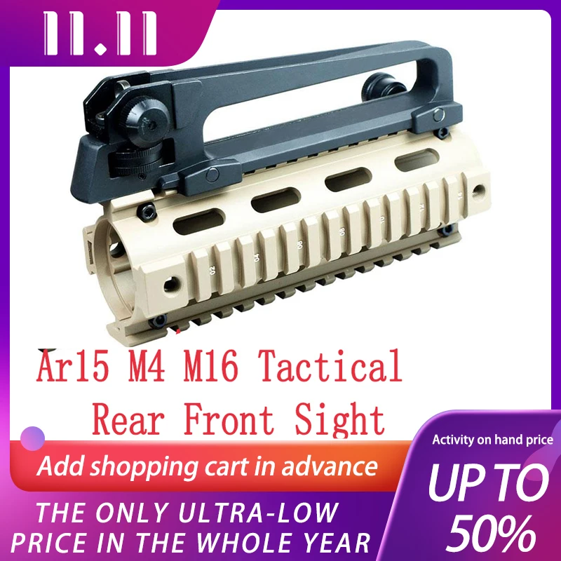 

Тактическая ручка для переноски переднего прицела Magorui Ar15 M4 M16, съемное регулируемое низкопрофильное быстросъемное крепление