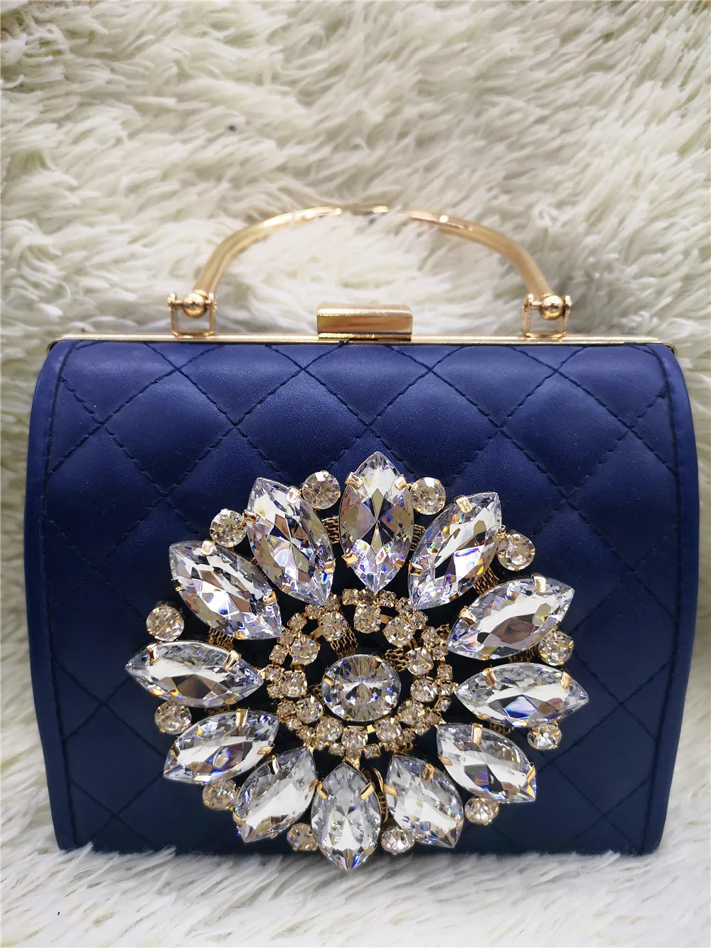 Клатч Chaliwini Дамский клатч кошельки Свадебные вечерние летние сумки с кристаллами