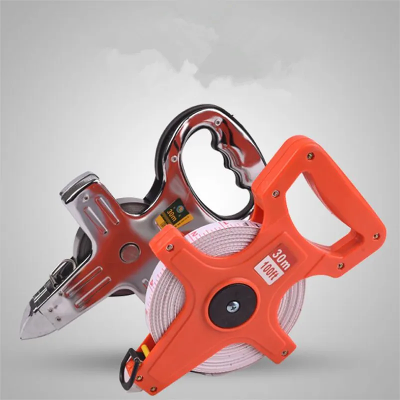 

Stainless steel Professional retractable ruler tape engineering measurement Builders Measuring Tape construction tools