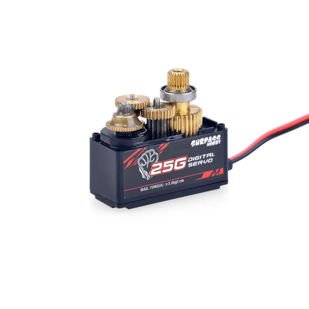 

Surpass-Hobby 25g Metal Tooth Digital Steering Gear Servo for Wing Ducted RC Airplane Boat Car Model Lot Home Intelligent Robot