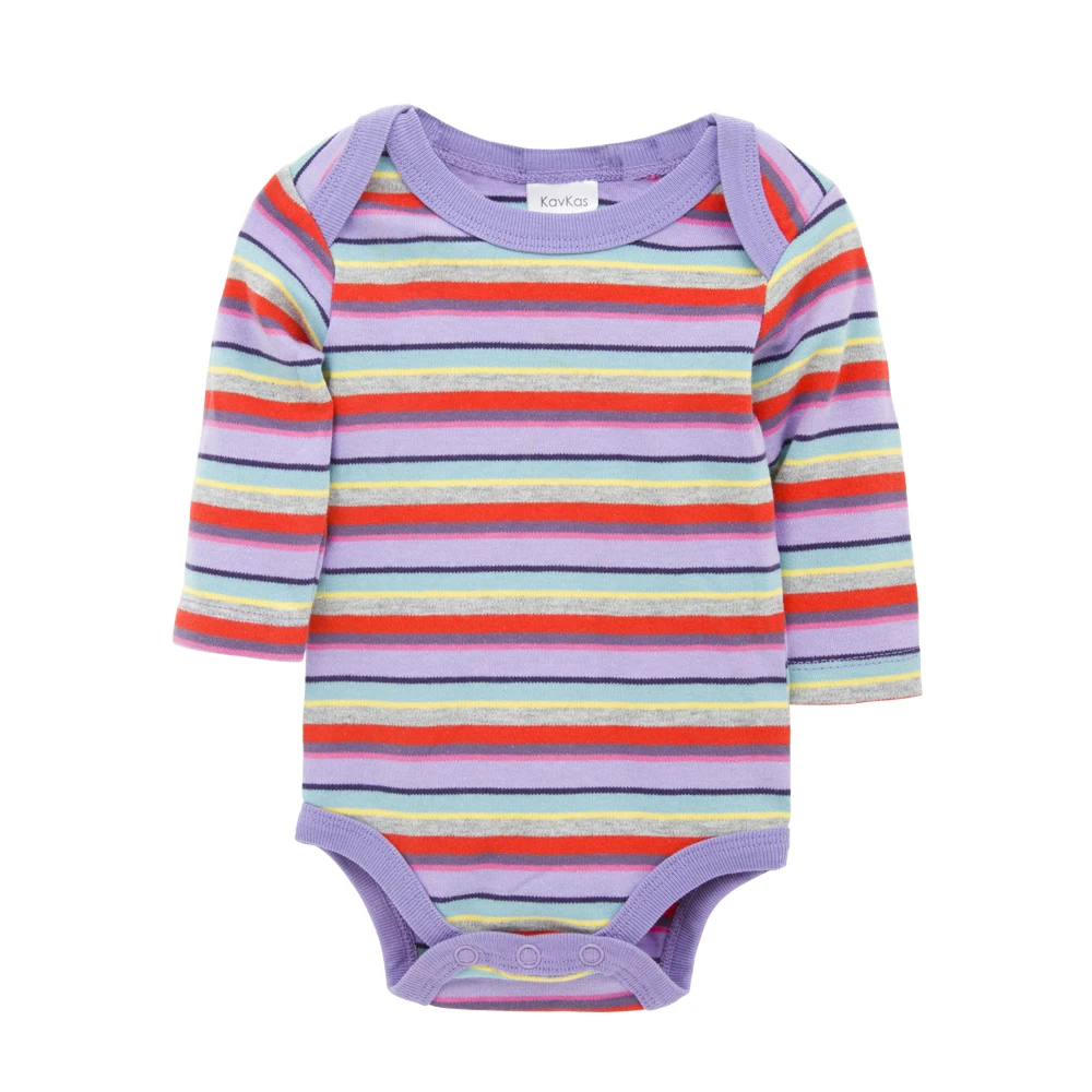 Боди для маленьких девочек из 100% хлопка с принтом Комбинезоны новорожденных