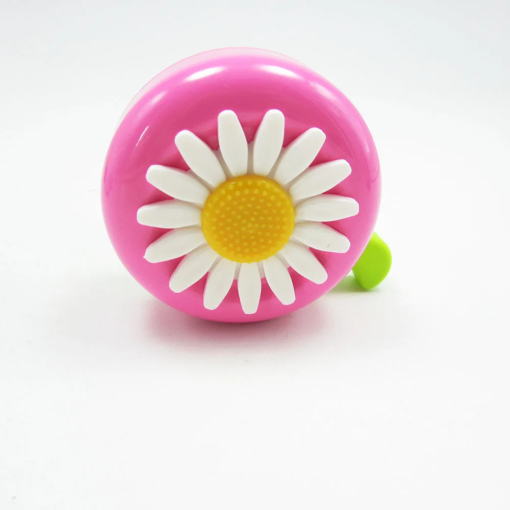Cycling Ring Bike Bell Bicycle Alarm Daisy Flower Multi-color Funny Bicycle Horns Bike Kids Children for Handlebars