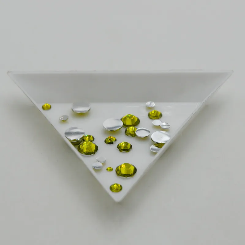 Горячая Акция Olivine цветные смешанные размеры хрустальные 3D акриловые стразы для