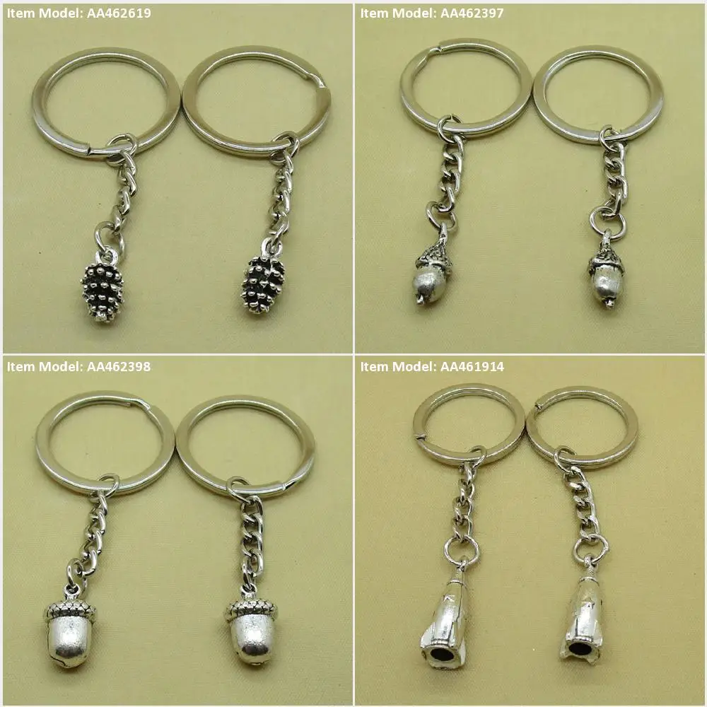 Брелок Pinecone сосновые конусы желуди орехи ракета космос сумка подвески Цепочки