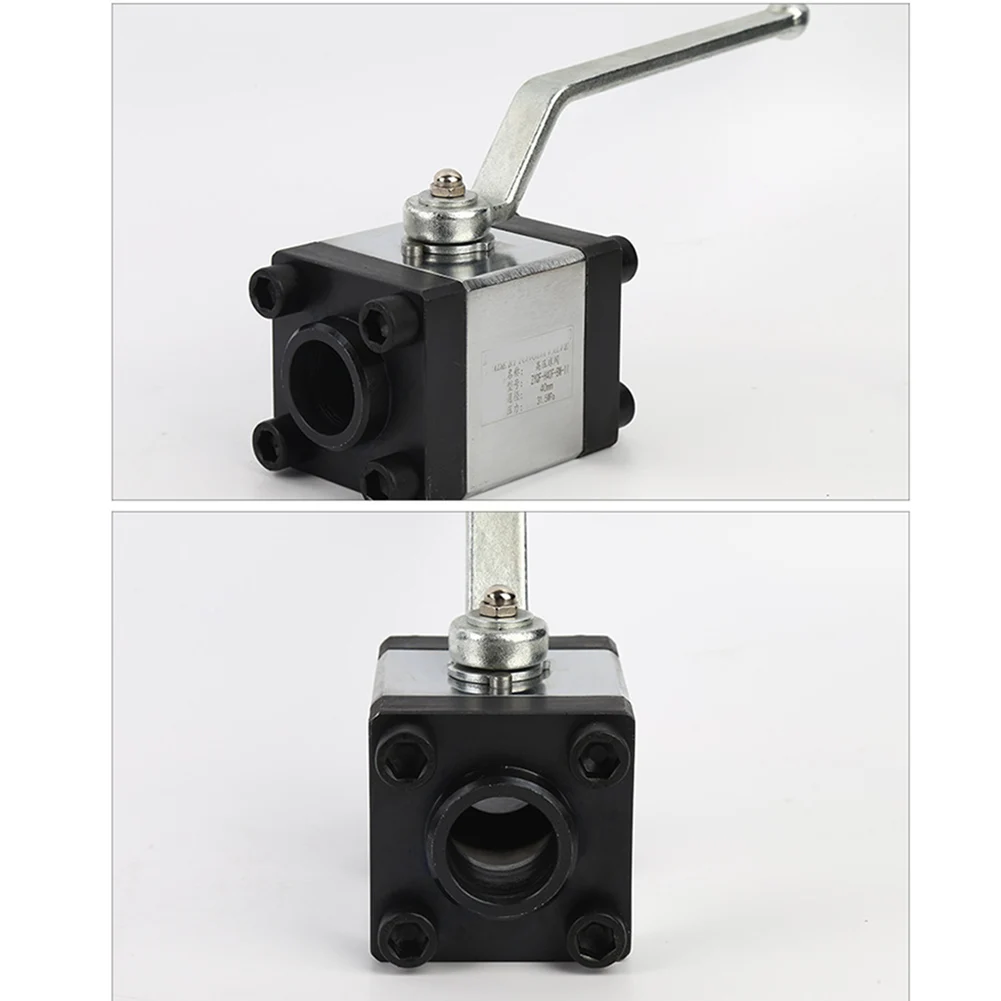 

31.5mpa Type Integrated Combination Hydraulic Ball Valve With Flanges On Both Ends Of The Straight-Through One-Way Flow Body