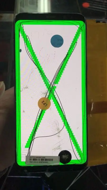 Broken LCD Display For Phone Galaxy S8 to S10 plus mobile phone practice how to do repair Lcds and separate middle frame