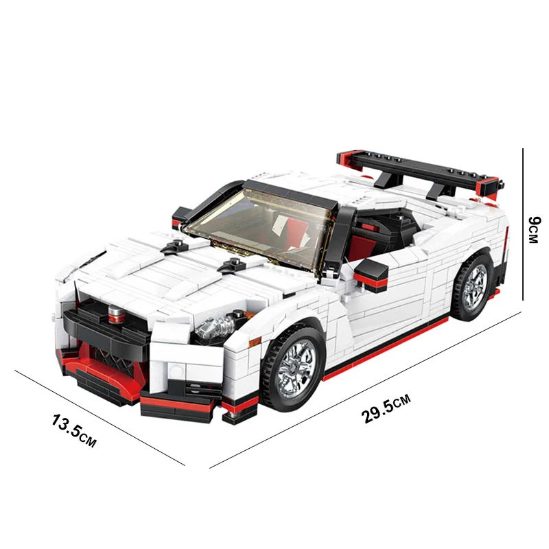 Форма King 13104 серия креативных идей нисмо Ниссан GTR R35 совместимая техника Moc-20518