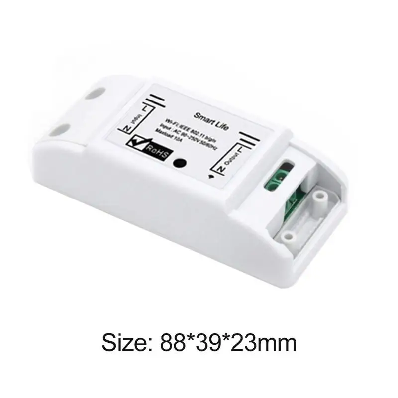 WI-FI Беспроводной умный переключатель AC90-250V 50/60Hz легкая и Утонченная модная атмосфера дистанционного Управление умная розетка таймер