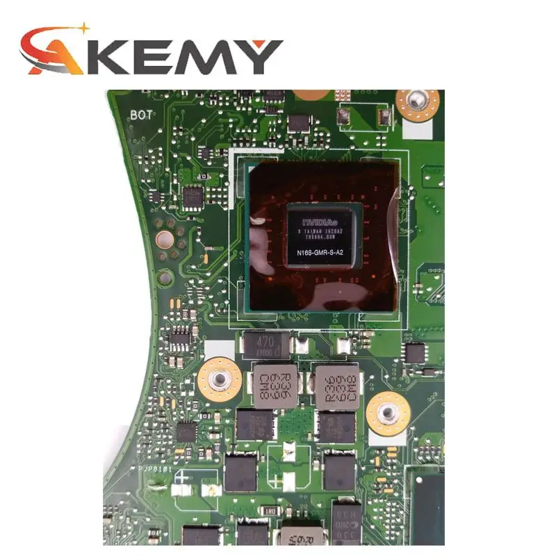 

X556UV REV 3.1 W/ I5-6198D CPU 4GB RAM DDR4 For ASUS X556UQ X556UR X556UF X556U X556UQK Laptop Motherboard Mainboard